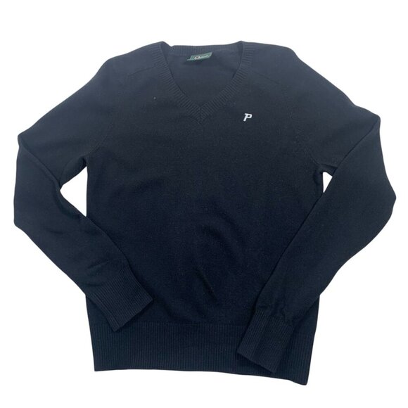 Peak Performance Golf V-Neck Black, Mens Casual v-neck Pullover (Size large - Picture 1 of 7